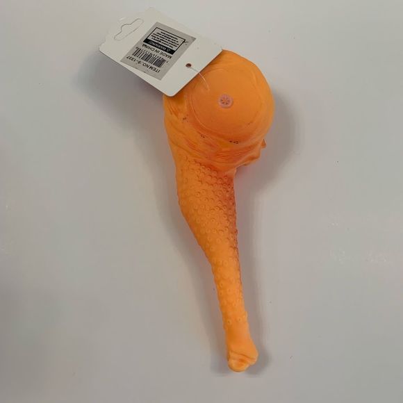 Pet- Squeaky Toy- Turkey Leg - Picture 3 of 4